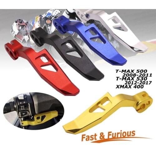 1SET Motorcycle Accessories CNC Aluminum Parking Brake Lever For YAMAHA TMAX 500 2008-11 T-MAX 530 T MAX 530 2012-2015 XP500、530