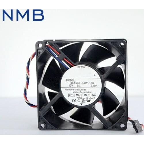 1pcs 3615KL-04W-B96 9038 9cm 90mm 90*90*38mm DC 12V 2.5A cooling fan