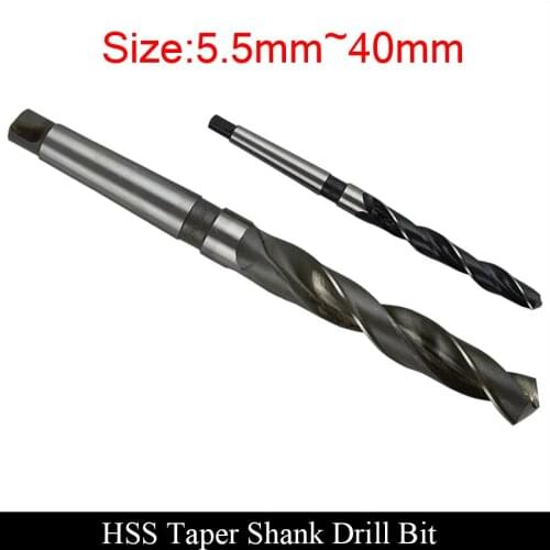 19.3mm 19.4mm 19.5mm 19.6mm 19.7mm 19.8mm 19.9mm Lathe Machine Tool CNC HSS High Speed Steel Cone Taper Shank Twist Drill Bit
