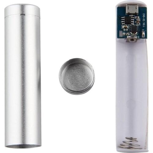 2021 HOT Multicolor USB 5V USB Power Bank Case Kit 1X 18650 Battery Charger Box DIY for Cell Phone USB Output Electric ONLENY