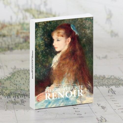 30 Pcs/Set Pierre Auguste Renoir Series Postcard ins Style Greeting Cards DIY Journal Decoration Stationery