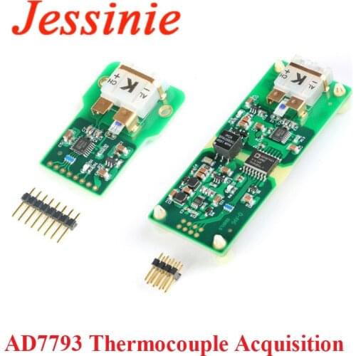 AD7793 K Thermocouple Acquisition Module High Precision Temperature Measurement PT100 With Isolation SPI interface STM32F10X