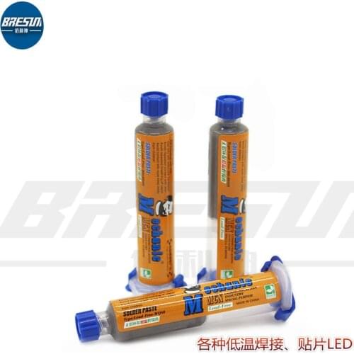 MECHANIC B30 WQ80 Lead-Free Low Temperature Solder Paste 138 Degrees Low Melting Point Solder Paste Mobile Phone Repair