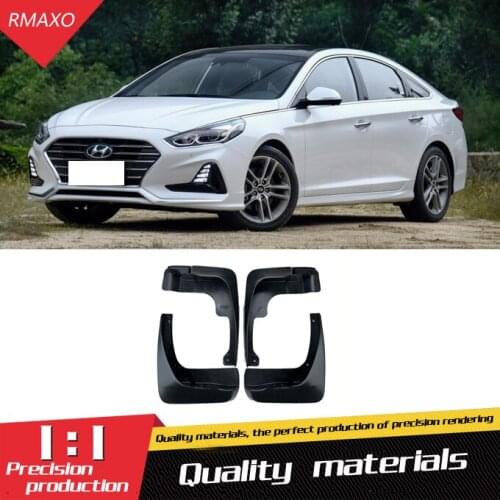 For Sonata 2018 Mudflaps Splash Guards Front With the color and rear Mud Flap Mudguards Fender Modified special