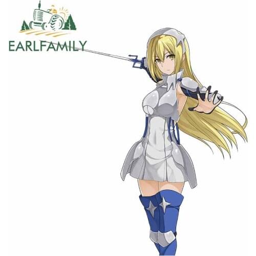 EARLFAMILY 13cm x 12.2cm for Ais Wallenstein Heroes Fashion Car Sticker Vinyl Material Anime Decals Waterproof Laptop