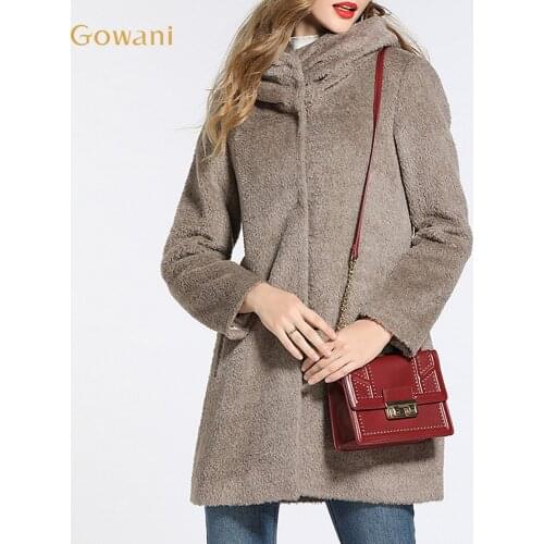 Женские пальто с капюшоном Gowani China At AliExpress