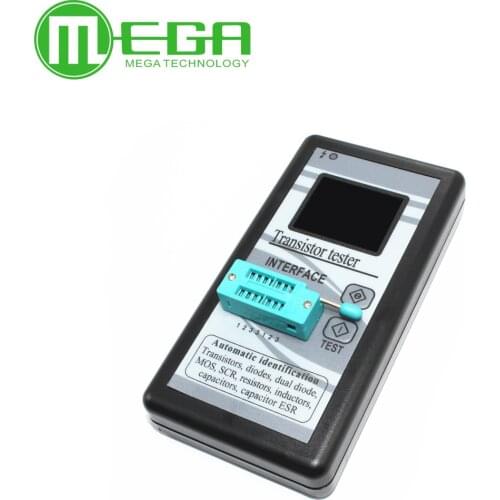 Multi-purpose Transistor Tester 128*160 Diode Thyristor Capacitance Resistor Inductance MOSFET ESR LCR Meter TFT Color Display
