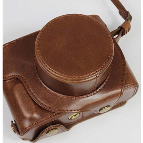 Fashion PU Leather Camera Protective Cover Carrying Case Pouch for Fujifilm Fuji X-E4 Digital Camera Accessories