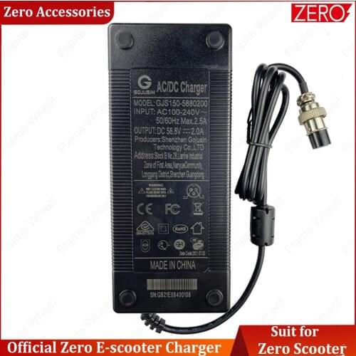 Original Charger Zero 8X 10X 11X DDM Mini Plus Electric Scooter 52V 60V 72V Spare Parts
