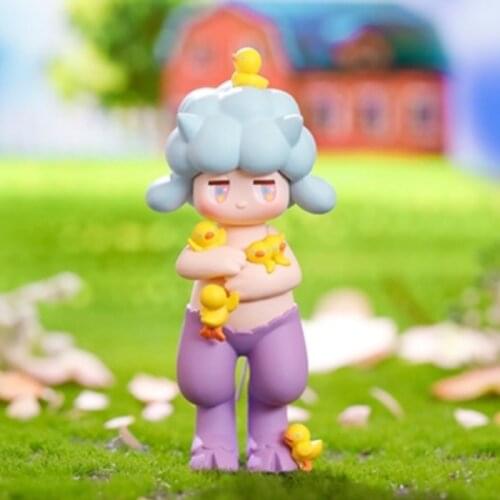 Original POPMART Pan Shen Cute Pet Baby Series Blind Box Toy Doll Queen Style Cute Anime Character Gift Birthday Surprise Gift