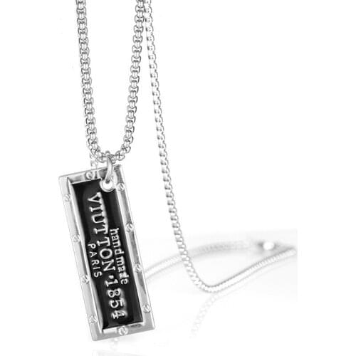 2019 Rushed Collares Choker Moana Not Rub Off Hip-hop Personality Steel Necklaces And To Foster Pendant Hipster Accessories