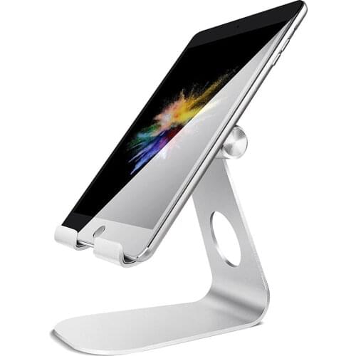 For iPad Tablet Stand Adjustable, Tablet Stand : Desktop Stand Holder Dock Compatible with Tablet Such For iPad 9.7 11" 10.2"