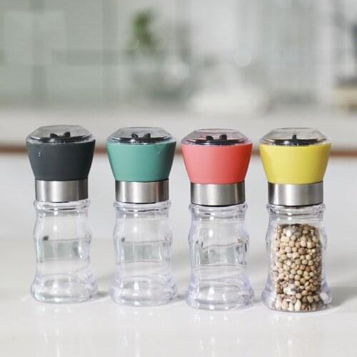 Manual Salt Pepper Mill Grinder Seasoning Muller Kitchen Accessories Cookware Spice Milling Gadget Grinder Kitchen Cooking Tool