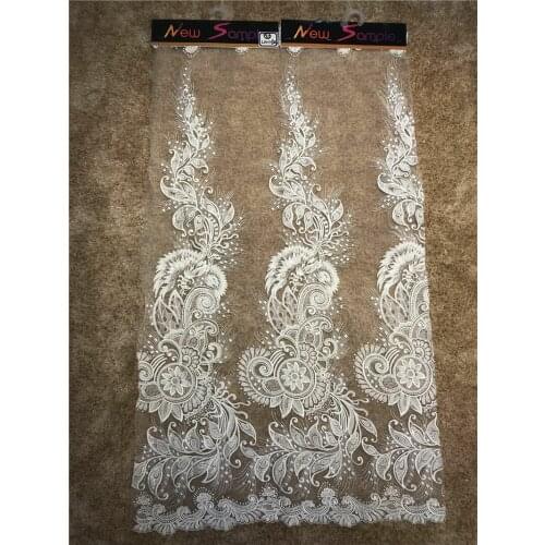 Wedding Dress Beaded Lace Fabric Nigerian Lace Fabric For Dress mesh Lace Fabric High Quality French Lace