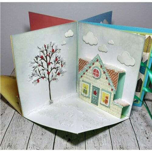 Garden Tree Metal Cutting Dies Stencils For DIY Scrapbooking Paper Cards Making Crafts Fun Decoration New Handmade Embossing