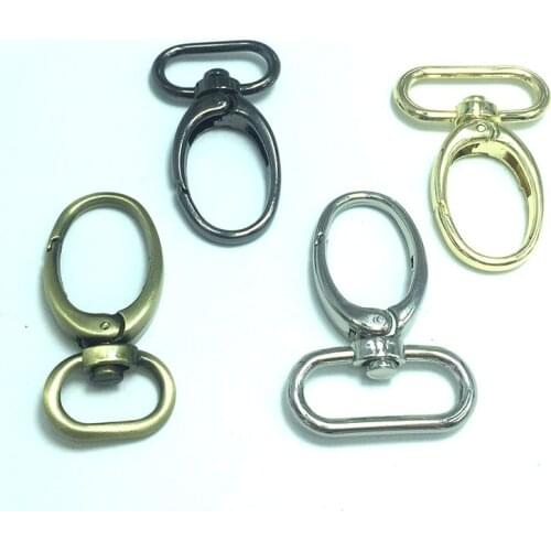 1 inch Egg Shaped Push Gate Swivel Snap Hook