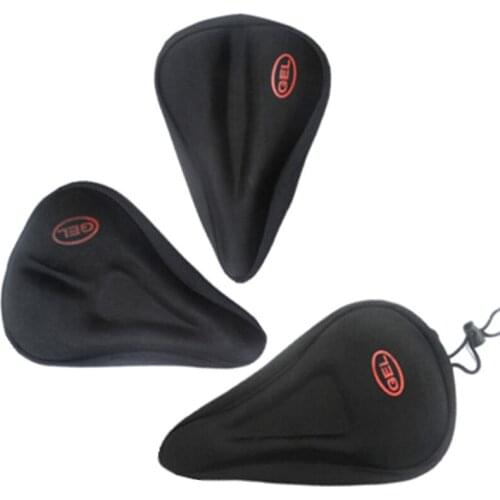 3D Silicone Sponge Comfortable And DurableBicycle Saddle Seat Cover Comfortable Bike Gel Cycling Seat Cover Bicycle Accessory
