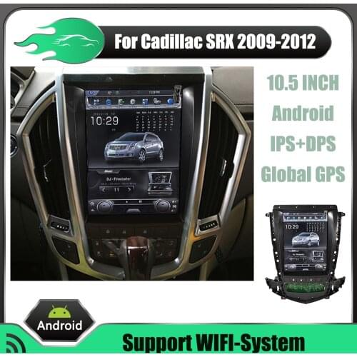 Android car Radio For Cadillac SRX 2009 2010 2011 2012 Car touch Screen GPS Audio Stereo receiver Multimedia Player Head unit