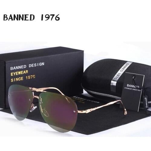 Women's Sunglasses Vintage BANNED 1976 China