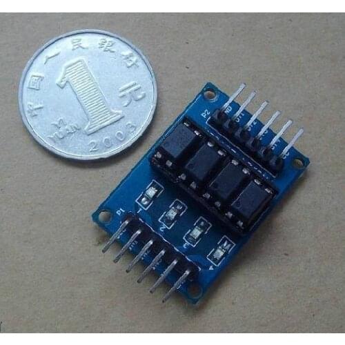 Free Shipping! 1pc Four-channel optical isolation module / opto isolation module sensor