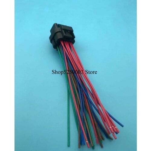 Free shipping Single card slot 26 Pin 3-1437290-7 AMP Tyco 1.0mm Series ECU Automotive Connector Wire Harness