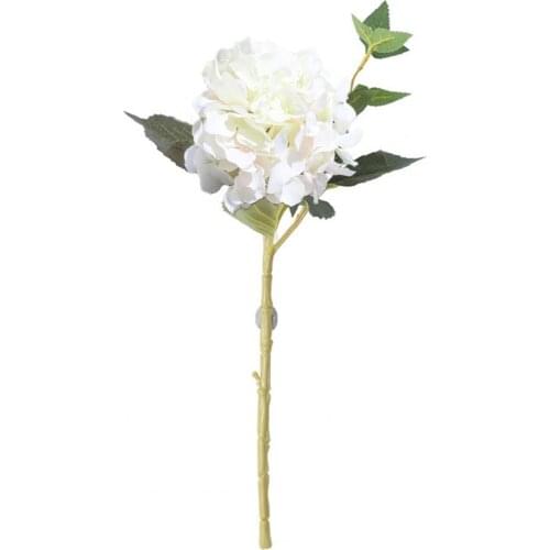 Artificial Flower Simulation Home Decor Fabric Beautiful Attractive Fake Hydrangea Good Craftsmanship Realistic Display Model