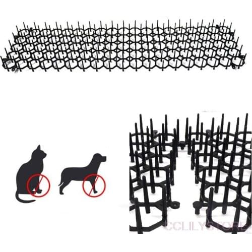 Cat Thorn Mat Garden Anti-Cat Prickle Strip Repellent Mat Keeping Cats&Dogs From Digging Spike Portable Outdoor Garden Supply