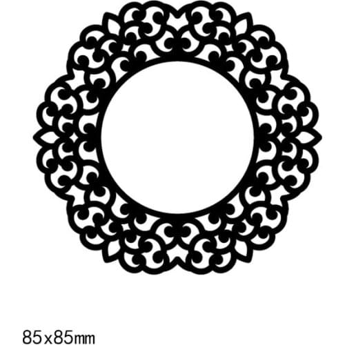 Circle Pattern frames and covers Metal steel Cutting Dies DIY Scrapbook Album Paper Card Crafts Stencil Scrapbooking stamps