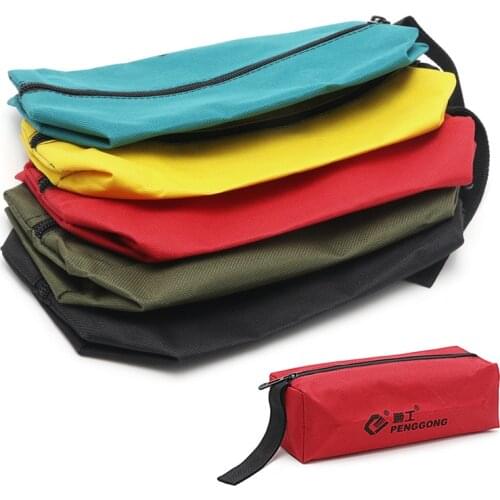 Small Metal Parts Tool Storage Bag Waterproof Multifunctional Utility Oxford Bag