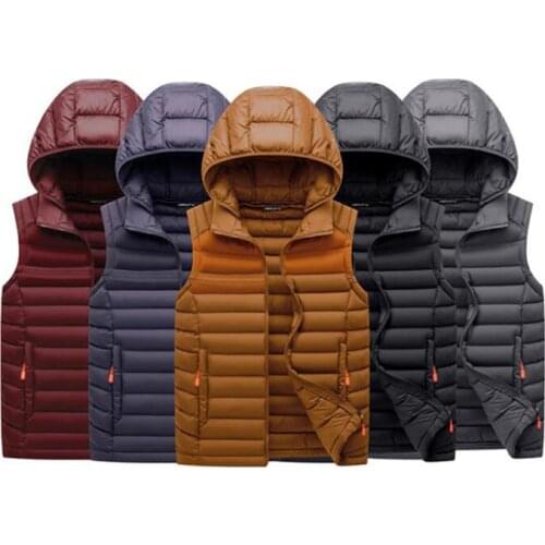 Мужские жилеты с капюшоном MKASS China At AliExpress