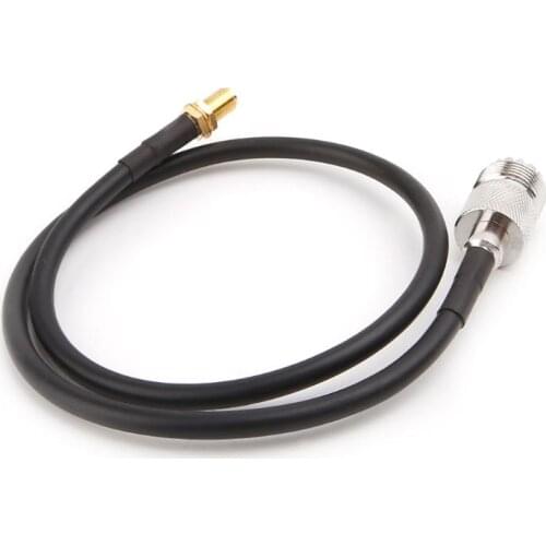 New SMA Female To UHF SO239 PL259 Female RG58 Pigtail Cable RF Coaxial Assembly Cables