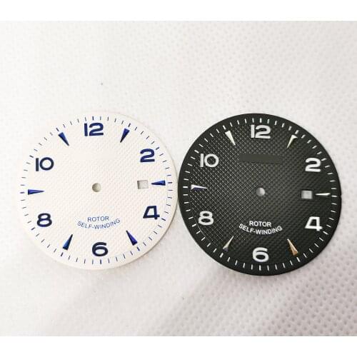 Mens Watch Accessories 35.5MM Dial Two Colours Fit Miyota8215 8200 Mingzhu2813 Automatic Movement