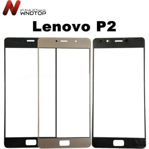 New 5.5" For Lenovo Vibe P2 P2a42 P2c72 Front Outer Glass Mobile Phone P2 Glass Lens Repair Replacement