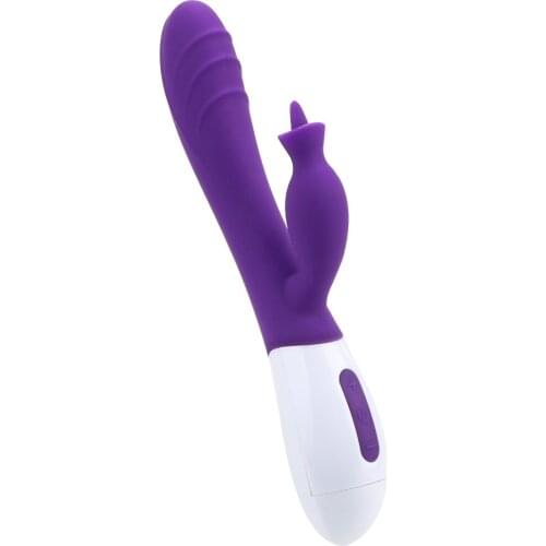 OLO 12 Frequency Dildo Tongue Licking Vibrator Nipple Vagina Massage Erotic Sex Toys Female Masturbator Vibrators For Women