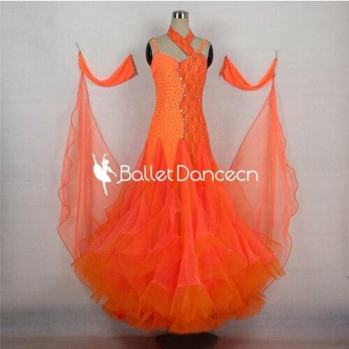 Ballroom Dance Competition Dresses Women/Ballroom Dresses/Ballroom Waltz Dresses/Ballroom Dancing/Waltz Dress