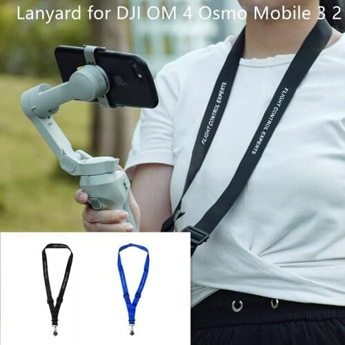 Neck Sling for DJI OM 4 Osmo Mobile 3 2 Lanyard with 1/4 inch Screw for Zhiyun Smooth 4 Feiyu Vemble Handheld Gimbal Accessories