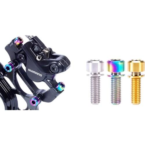 Titanium bolts for shimano XT/XTR Crank Lock Scre M6 x16mm 18mm 20mm with Captive Washer Column Head Hexagon Socket pack of 4pc