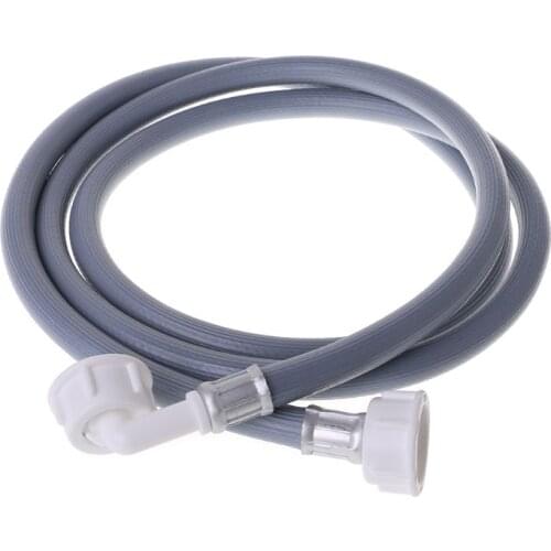 Washing Machine Dishwasher Inlet Pipe Water Feed Fill Hose With 90 Degree Bend
