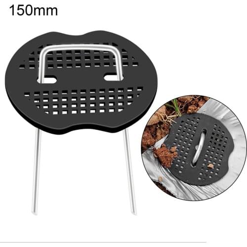 Ground Pegs Plastic Film Fixator Metal Pins Lawn Fixer 20cm For Securing Weed Fabric U Type Netting U-shaped Gardening Nail