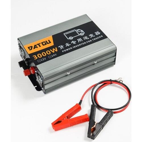 3000W modified sine wave inverter DC 24V To 220V Peak 6000W batteries for trucks