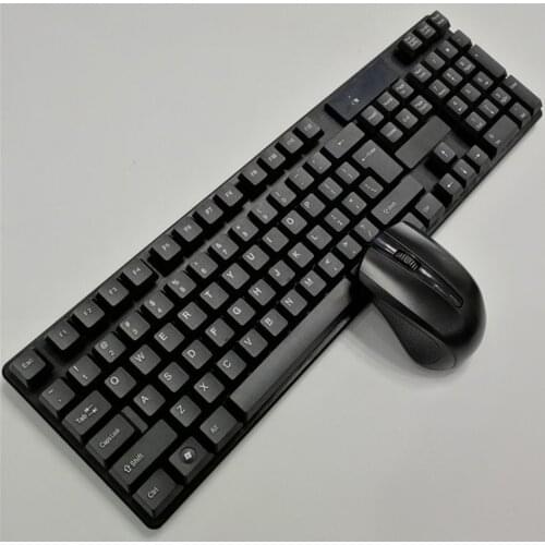 Wireless Gaming Keyboard Mouse Set Computer Accessories 2.4G Wireless Keyboard And Mouse Ergonomic Gamer Keypad For Desktops/ PC