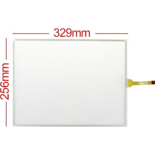 GT/GUNZE U.S.P. 4.484.038 G-34 8Wires 329*250mm 250*329mm Industrial Touch Screen 15inch For Eight lines Digitizer Replacement