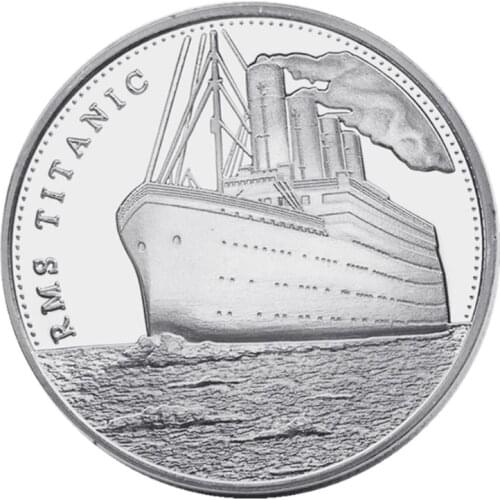 Titanic Commemorative Coin Collection Gift Souvenir Art Metal Antiqu