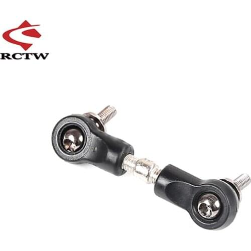 Steering Servo Arm Small Pull Rod Set for 1/5 Hpi Rofun Baha Rovan Km Baja 5T 5SC 5B SS 4WD Truck Spare Toys Upgrade Parts