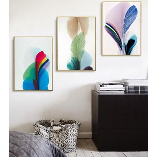 Poster Abstract Print Watercolor Wall Art Canvas Painting for Home Office Restaurant Wall Decor Dropship/art print