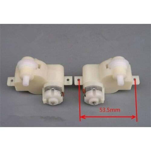 New 1Pair 130 Micro DC Geared Motor Deceleration DC Motors For Tank Smart RC Toy Kit Chain Robotic Car Accessory