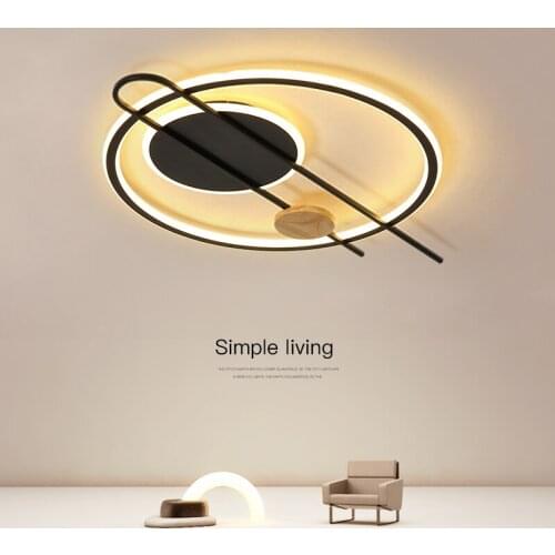 New Modern LED Ceiling Light Fixtures for Living Room Bedroom Home Decoration Indoor Lighting Warm Special Unique Design Round