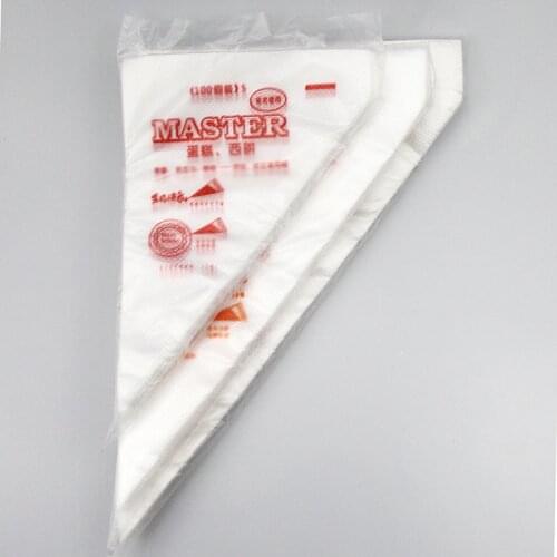 Disposable Pastry Bag Russian Icing Piping Cream Bag Fondant Cake Cupcake Decoration Kitchen Baking Cake Decorating Tools 100pcs