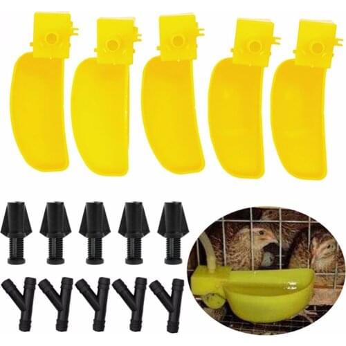 Bird Drinking Cups Quail Waterer Bowls Bird Dove Automatic Drinking Bowls Tools Feeding Watering Supplies