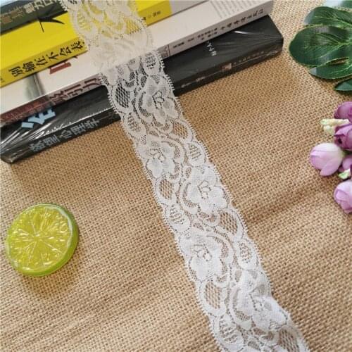 S1272*5CM floral small lace soft mesh Nylon Spandex stretch Jacquard lace trimmings for womens underwear